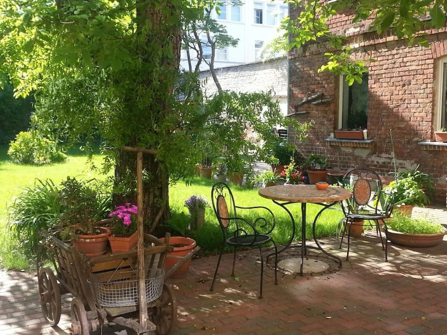 City Appartement Mit Garten, Zentral Und Trotzdem Ruhig コットブス エクステリア 写真